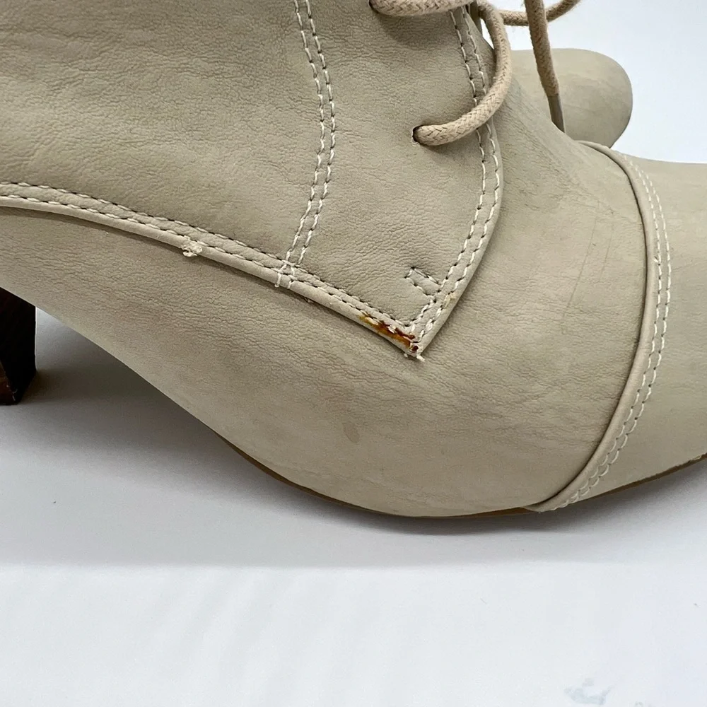 Call It Spring Cream Booties - Picture 7 of 9
